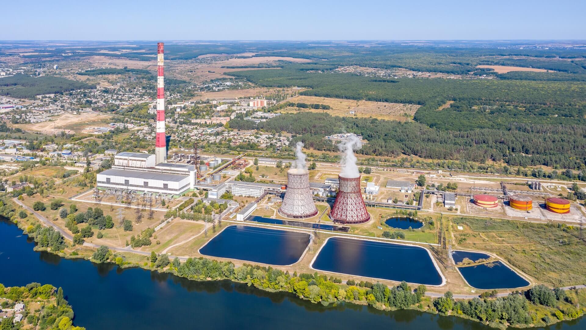 Thermal power plant in Ukraine